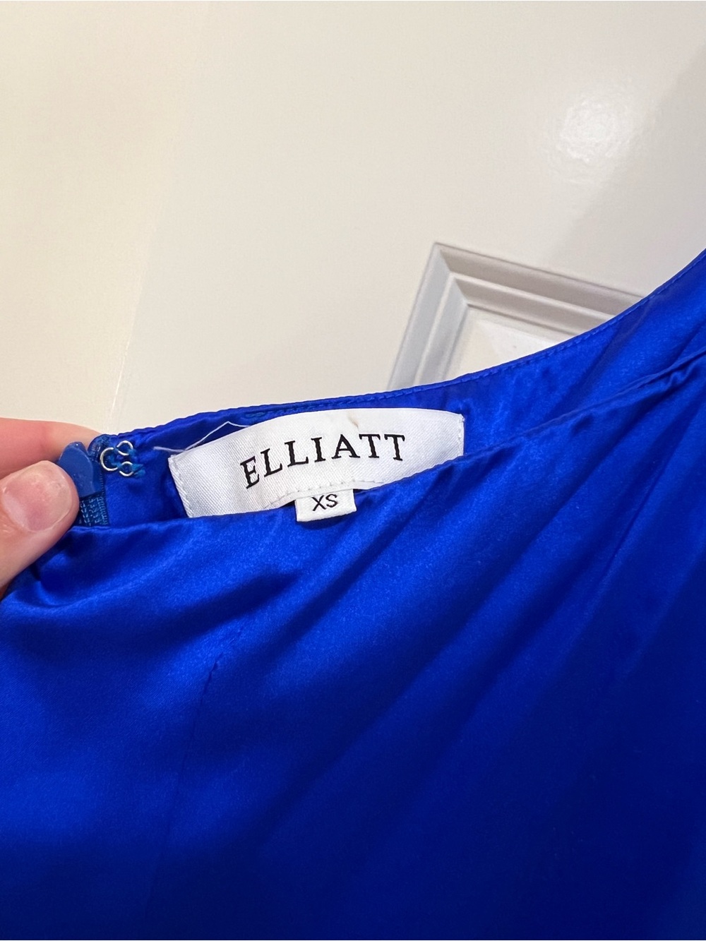Elliatt XS Royal Blue Picturesque Halterneck Dress - Picture 2 of 3